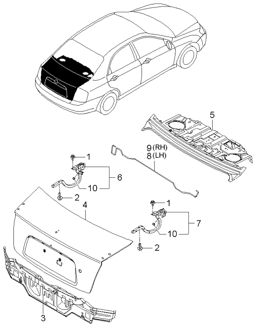 PANEL - REAR DOOR