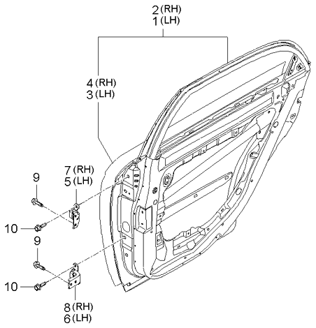 PANEL - REAR DOOR