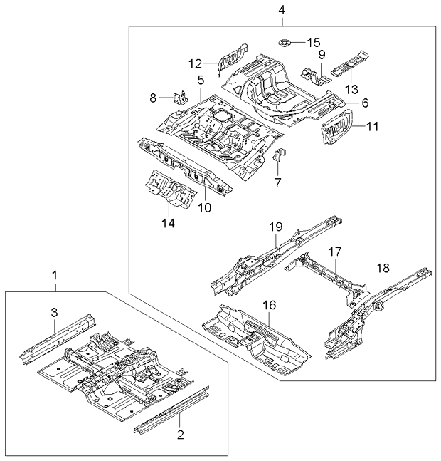 TRUNK LID PANEL & LOCKING SYSTEM