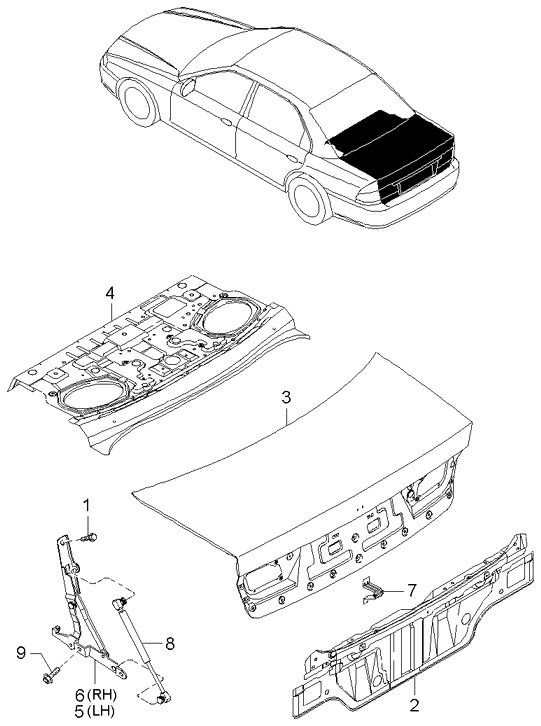 PANEL - REAR DOOR