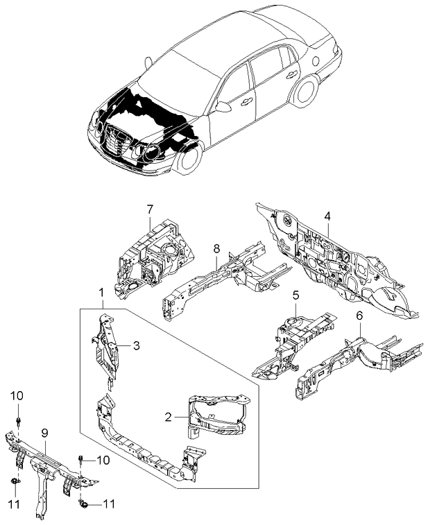 PANEL - REAR DOOR