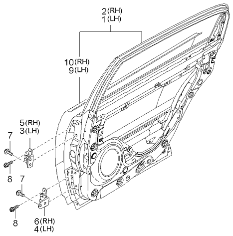 PANEL - REAR DOOR