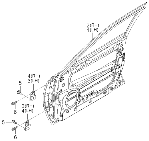 PANEL - REAR DOOR