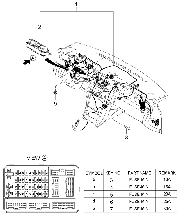 A/C SYSTEM - COOLER LINE, FRONT