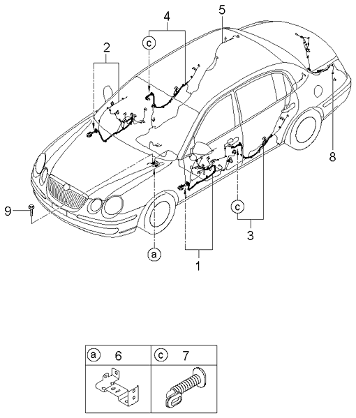 A/C SYSTEM - COOLER LINE, FRONT