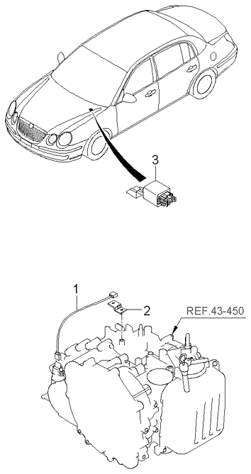 A/C SYSTEM - COOLER LINE, FRONT