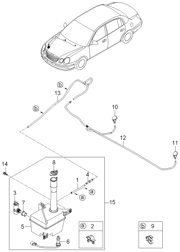 A/C SYSTEM - COOLER LINE, FRONT