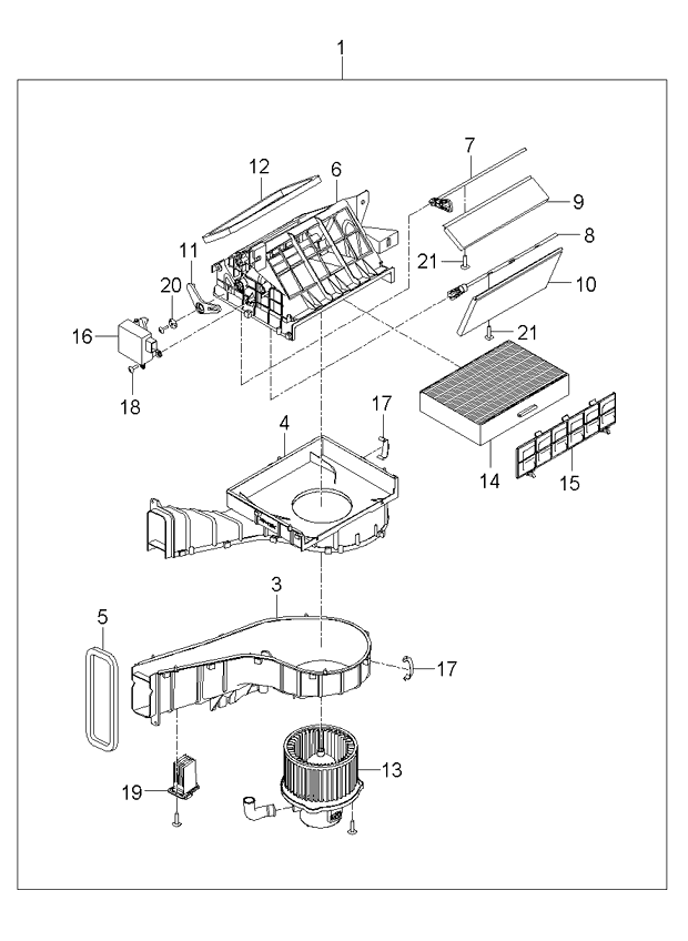 A/C SYSTEM - COOLER LINE, FRONT