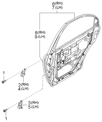 PANEL - REAR DOOR