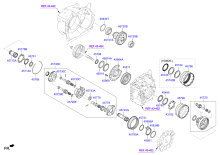 TRANSAXLE GEAR - AUTOMATIC