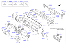 INSTRUMENT PANEL & RELATED PARTS