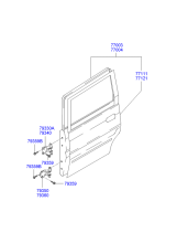 PANEL - REAR DOOR