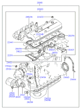 ENGINE OVERHAUL GASKET SET