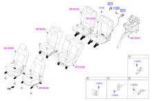 HARDWARE - SEAT