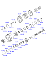 TRANSAXLE GEAR - AUTOMATIC