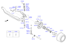 FRONT AXLE & HUB