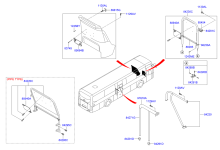 DRIVER GUARD STANCHION