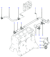 COOLING HOSE & PIPE