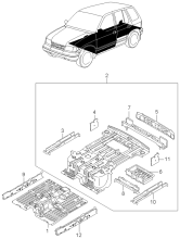 BODY PANELS (FLOOR)