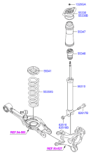 REAR SPRING & STRUT