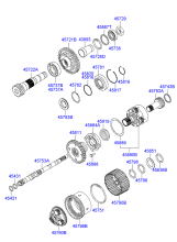 TRANSAXLE GEAR - AUTOMATIC