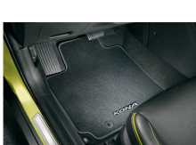 FLOOR MATS VELOUR LHD