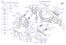 INSTRUMENT PANEL & RELATED PARTS