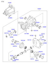 COUPLING & DIFFERENTIAL CARRIER ASSY