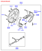 REAR WHEEL BRAKE