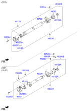 PROPELLER SHAFT (FRONT)