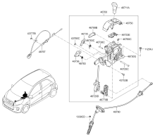 SHIFT LEVER CONTROL (ATM)