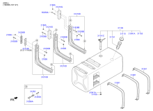 FUEL TANK & MOUNTINGS