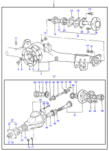 AXLE ASSY - REAR