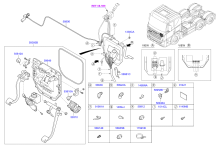 CLUTCH, BRAKE PEDAL & CAB PIPING