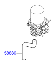 AIR TANK & MOUNTING BRACKET