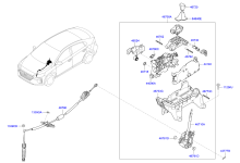 SHIFT LEVER CONTROL (ATM)