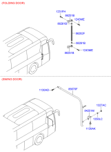 GRAB BAR STANCHION