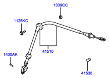 CLUTCH CABLE (MTA)