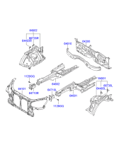 FENDER APRON & RAD SUPPORT PANEL