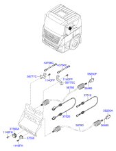 JUMPER CABLES (TRACTOR)