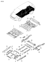 FLOOR ASSY - COMPLETE & ISOLATION PAD