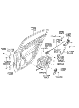 PANEL-REAR DOOR & MOULDING-REAR DOOR