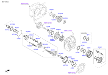 TRANSAXLE GEAR - AUTOMATIC