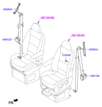 FRONT SEATBELTS