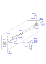 PROPELLER SHAFT (REAR)