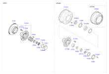 FRONT AXLE & HUB