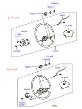 STEERING WHEEL (-92MY)