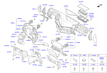 INSTRUMENT PANEL & RELATED PARTS