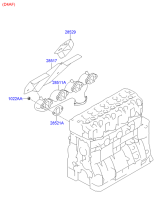 EXHAUST MANIFOLD (D4D*)