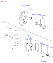 FRONT WHEEL HUB